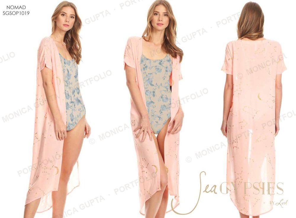 Nomad celestial-print duster from Sea Gypsies